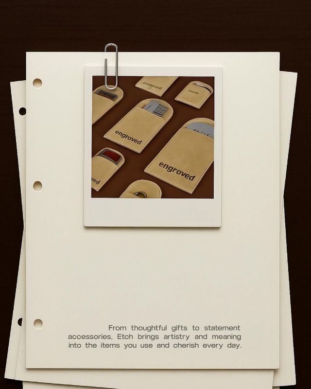 Engraved, Brand identity