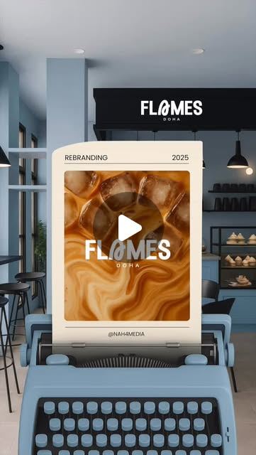 Flames Café, Rebrand reel